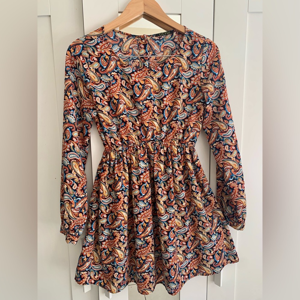 Paisley print Depri Midi Dress